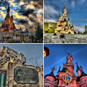 Disneyland Paris in HDR