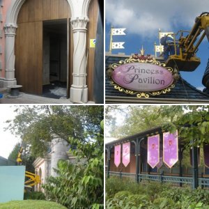 Prinzess Pavillon Umbau