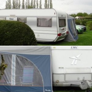 DLP mit Wohnwagen