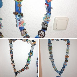 PIN Trading - LANYARDS aus dem jeweiligen Urlaub