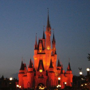 Das Schloss am Abend