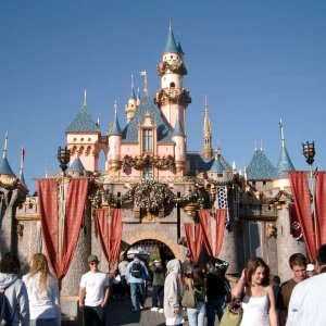 Schloss in Anaheim Dezember 2006
