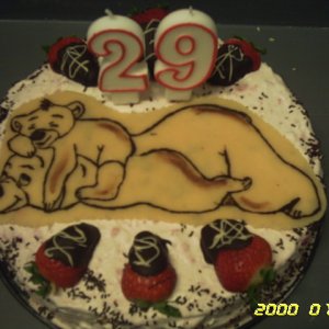 "Bärenbrüder"
geburtstags torte 2004