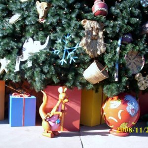 Weihnachtsbaum Animal Kingdom