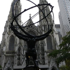 Atlas beim Rockefeller Center