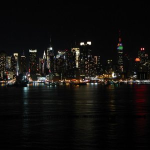 New York bei Nacht