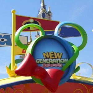 New Generation Deko des Disney Stars Express