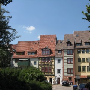 Erfurt Häuser schmal