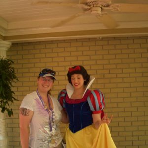 SnowWhite am TownSquare im Magic Kingdom