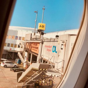 Gleich geht es los... Frankfurt wir kommen