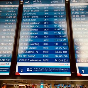 8:35 Uhr nach Frankfurt - bald geht es los