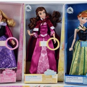 12" Aurora, Belle & Anna Singing Dolls - $19.95 - 01/2019