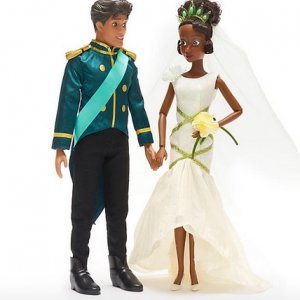 12" Tiana & Naveen Wedding Dolls - €35 - 01/2019