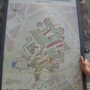 Erfurt ZitadellePlan
