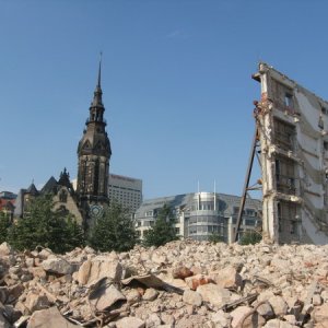 Leipzig Baustelle