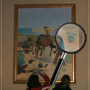 Bild in der Cheyenne Empfangshalle