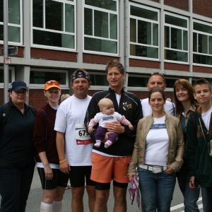 Das Team vor dem Start
