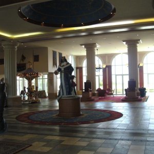 Hotelhalle im Dream Castle