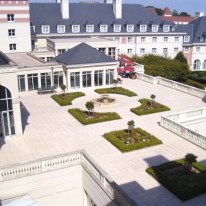 Blick aus unserem Zimmer
