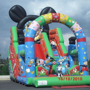 mickey clubhaus hüpfburg