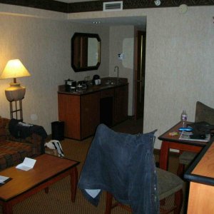'Wohnzimmer' der Suite