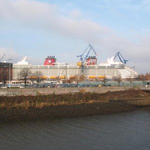 Blick von der Steinwerder Seite