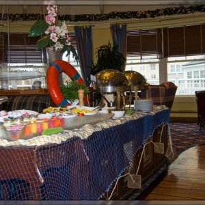 VIP Breakfast im Captains Quarter