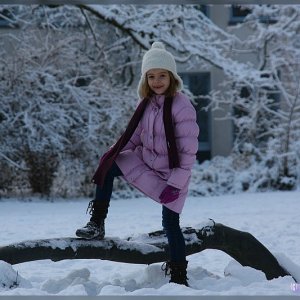 Schneewittchen im Schnee