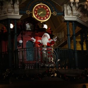 Der Weihnachtsmann an der Central Station