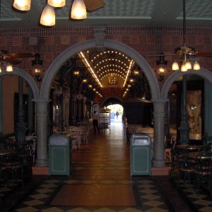 eine der Arcaden