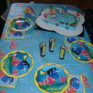 Findet Nemo Geburtstags-Tisch