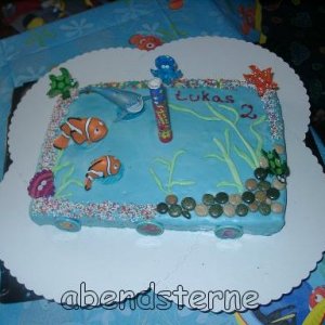 Findet Nemo Papageien Kuchen