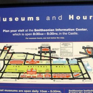 Übersichtsplan der Museen