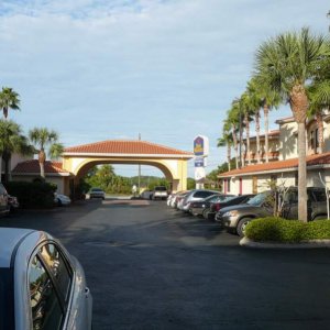Parkpatz des Best Western Historical Inn