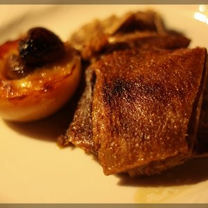 Gänsebraten.