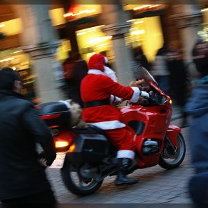 Der Weihnachtsmann ist mobill