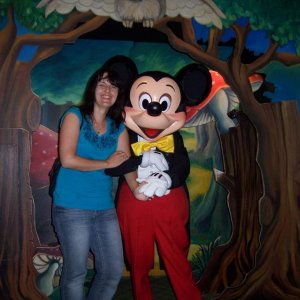 Mickey Mouse im Sequoa Lodge