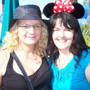 Mit meiner Freundin Tamara