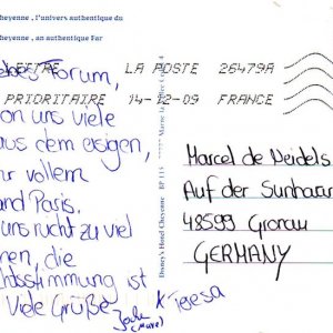 Karte von Jochen (mave110) aus DLP - Rückseite