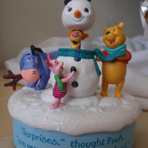 Spieluhr, Snowman Surprise, Winnie the Pooh Collection, Hallmark Keepsake 2009