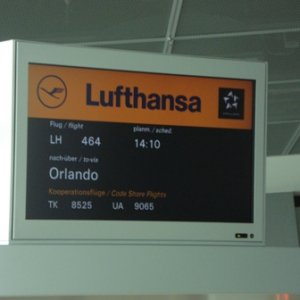 FRAport Anzeige