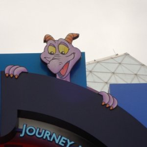 Epcot Figment Sign