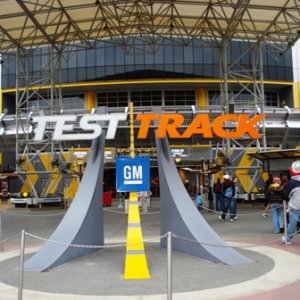 Epcot Test Track Sign