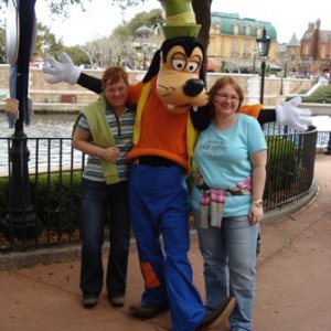 Starla und Goofy