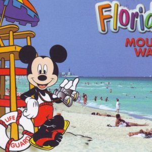Karte von HiddenMickey aus WDW - Vorderseite