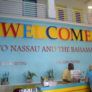Der "Eingang" zu den Bahamas