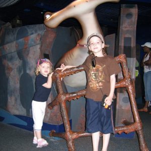 18.10.2008:
Epcot - in "The Seas" - einer unserer Lieblingsplätze - hier kann man auch toll spielen ...