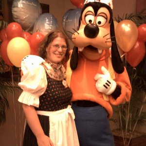 Goofy - und ich in meinem Kostuem ^^