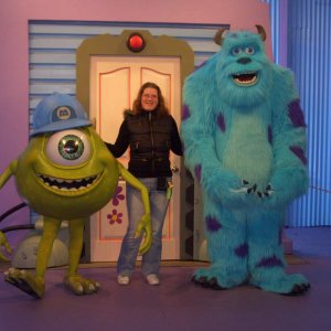 Mike und Sulley - Ich mochte Sulley am liebsten, weil der immer ignoriert wurde von den anderen ^^