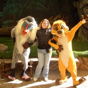Rafiki, Timon und ich XD